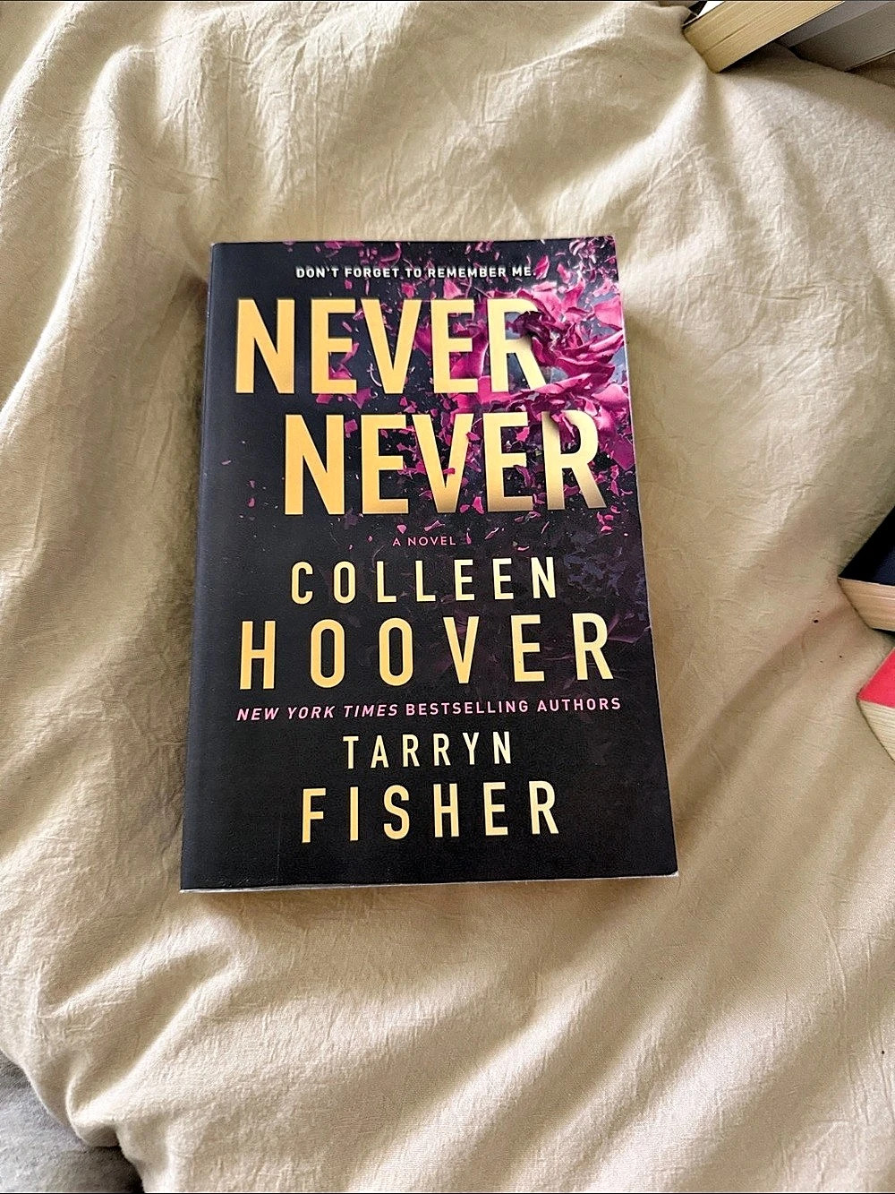 Never Never by Colleen Hoover and Tarryn